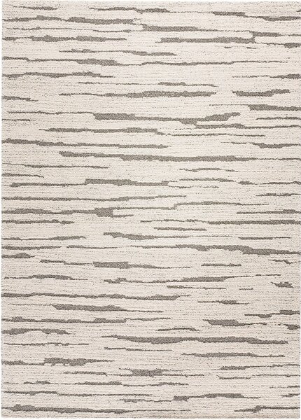 Tappeto grigio e crema 80x150 cm Snowy - Universal