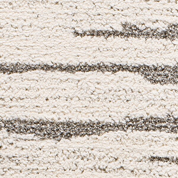 Tappeto grigio e crema 80x150 cm Snowy - Universal