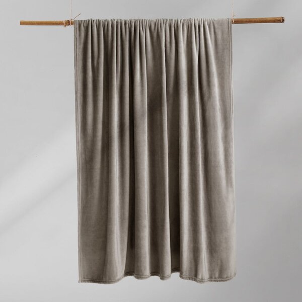 Plaid marrone , 150 x 200 cm Mic - DecoKing