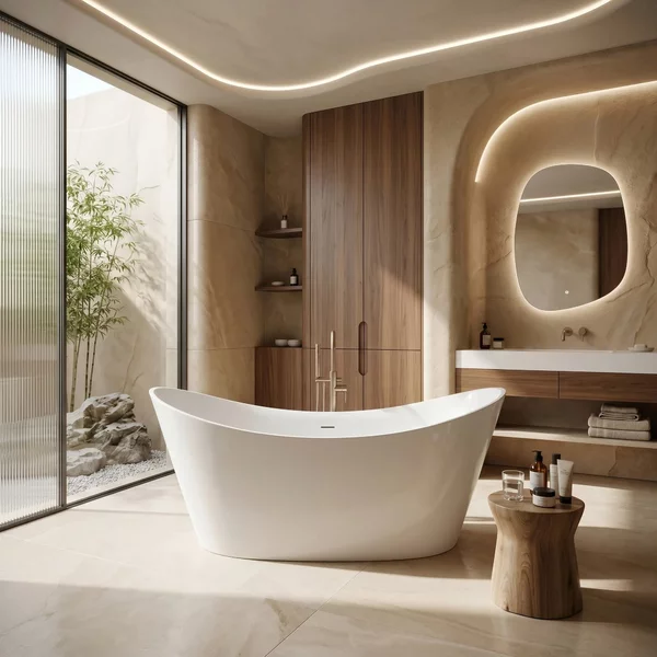 Vasca bagno da terra Rea Ferrano 150