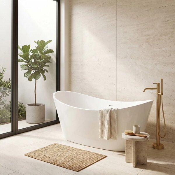 Vasca bagno da terra Rea Ferrano 150