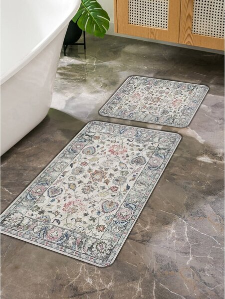 Tappetini da bagno grigi in set da 2 60x100 cm - Mila Home