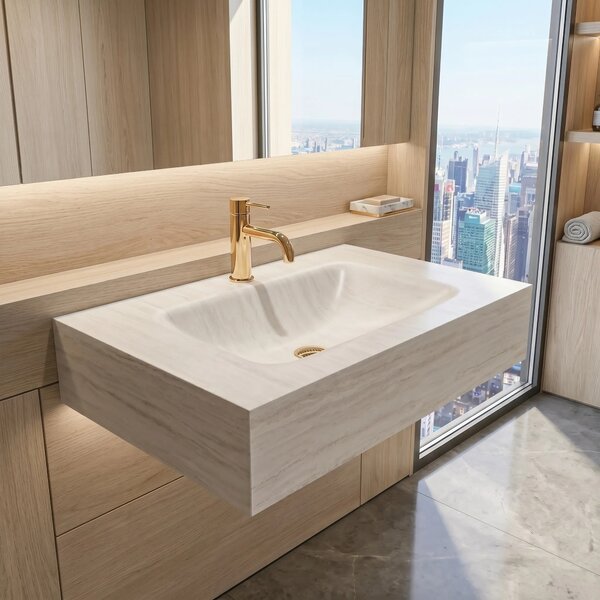 Lavabo sospeso REA Apollo Muralto Roma 80