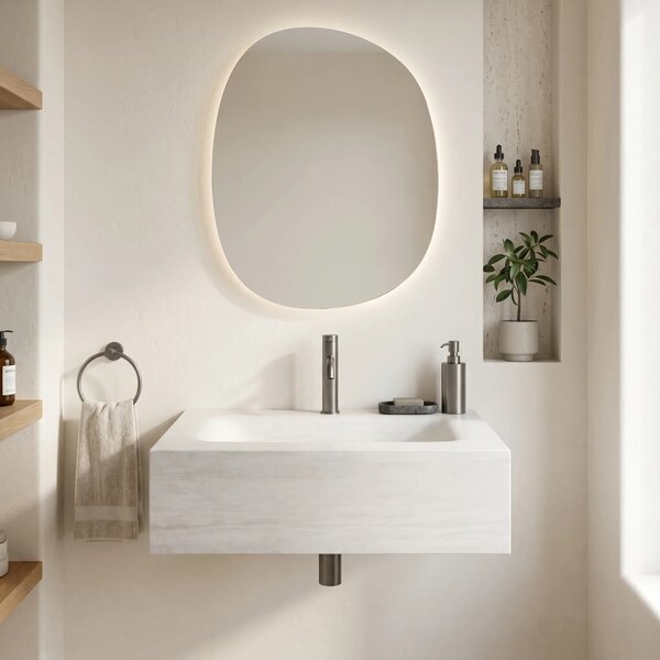 Lavabo sospeso REA Apollo Muralto Roma 70