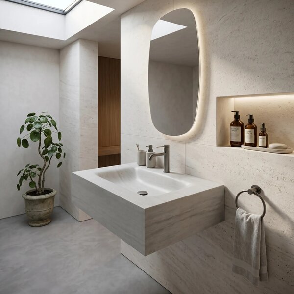 Lavabo sospeso REA Apollo Muralto Roma 70