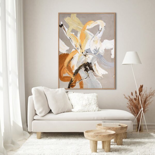 Quadro dipinto a mano 90x120 cm Go Ahead - Malerifabrikken