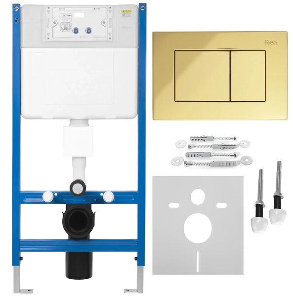 Telaio WC da incasso K011A-Q Rea J Gold
