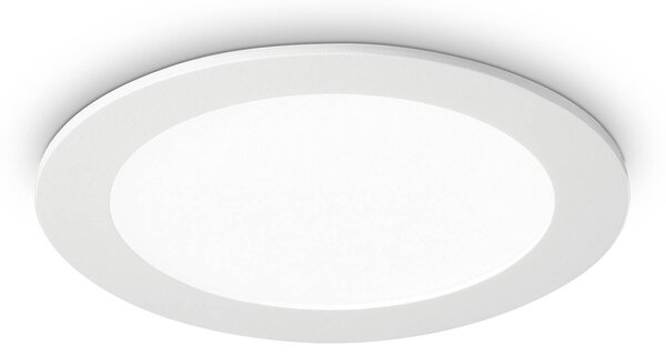 Ideallux Spot LED incasso Groove round 3.000K 16,8cm