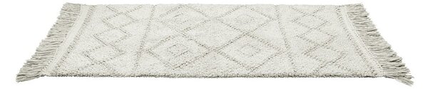 Tappeto da bagno grigio in cotone biologico, 60 x 90 cm Urla - Wenko