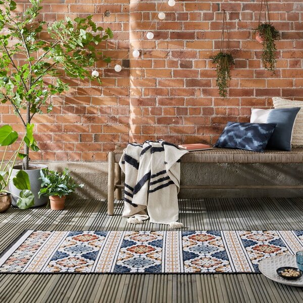 Tappeto blu per esterni 80x230 cm Aster - Flair Rugs