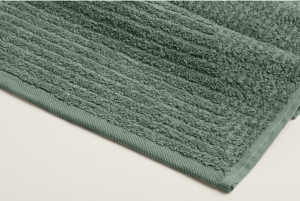 Asciugamani e teli da bagno in cotone verde in set di 2 pezzi - Foutastic