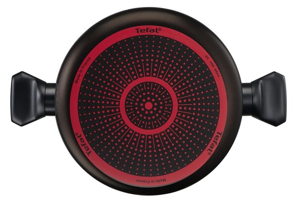 Padella in alluminio con coperchio ø 28 cm Simply Clean Red - Tefal