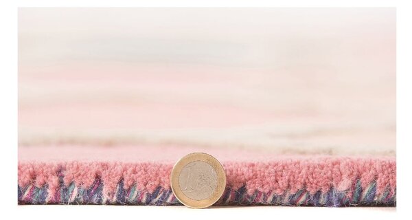 Tappeto in lana rosa 120x170 cm Rosella - Flair Rugs