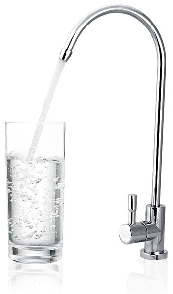 Solidchoice - Rubinetto da cucina in acciaio inossidabile con bocchetta girevole a 360°