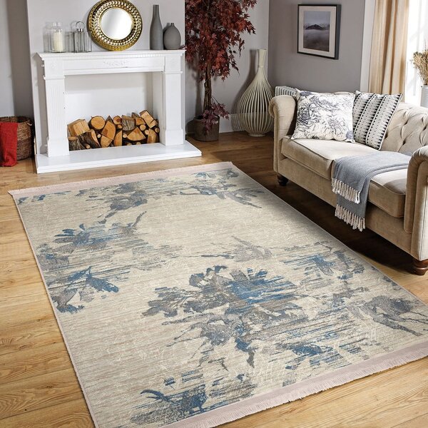 Tappeto blu-beige 80x150 cm - Mila Home