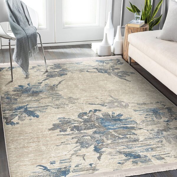 Tappeto blu-beige 80x150 cm - Mila Home