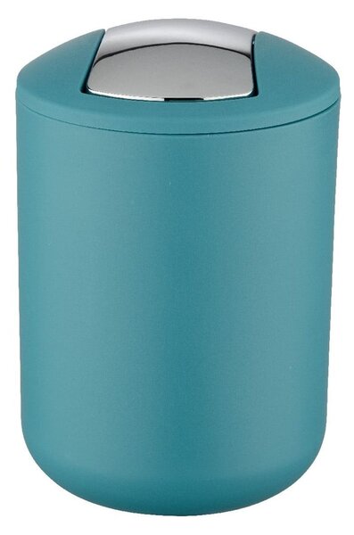 Cestino blu petrolio Swing Petrol S Brasil - Wenko
