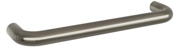 Maniglia per mobile in acciaio grigio satinato INSPIRE interasse 128 mm