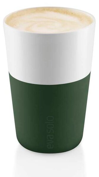 Tazze in porcellana bianco-verde in set da 2 pezzi 350 ml - Eva Solo