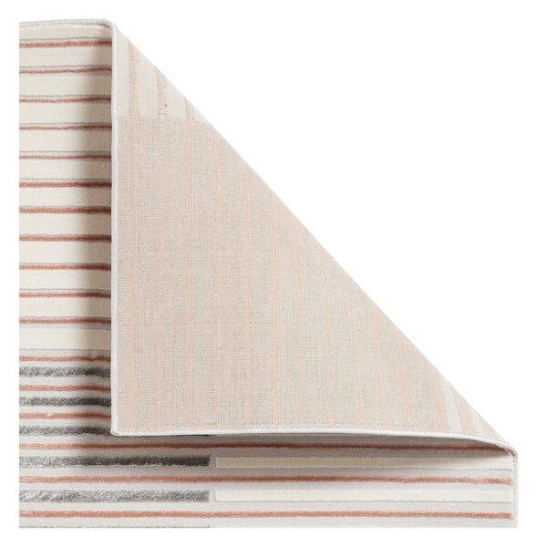 Tappeto rosa/grigio 220x160 cm Apollo - Think Rugs