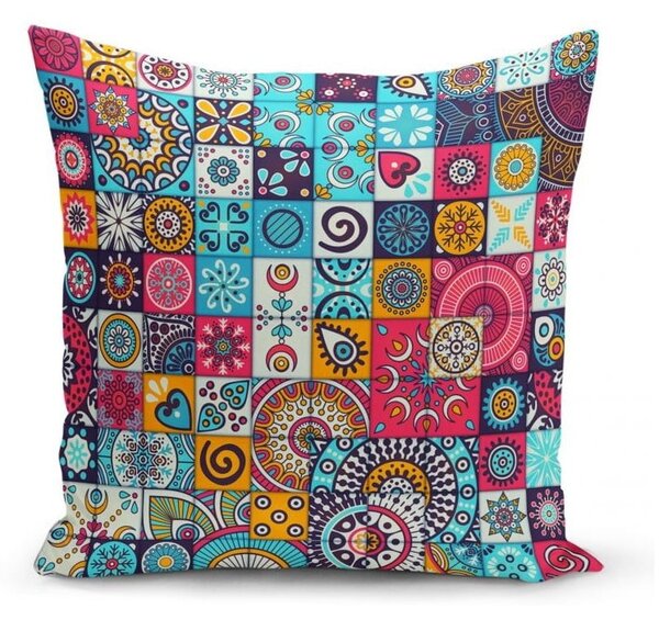 Federe decorative in set 4 pz 45x45 cm Mandala Tiles – Minimalist Cushion Covers