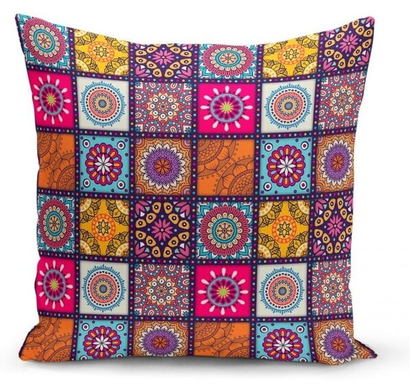 Federe decorative in set 4 pz 45x45 cm Mandala Tiles – Minimalist Cushion Covers