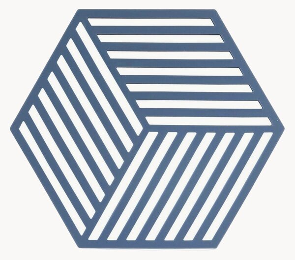 Sottobicchiere in silicone Hexagon Denim
