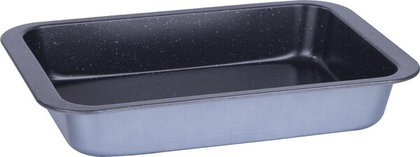 Casa Collection Teglia Forno Rettangolare Alta in Carbonio 38 x 27 cm colore Marmorizzato - Magiche Delizie