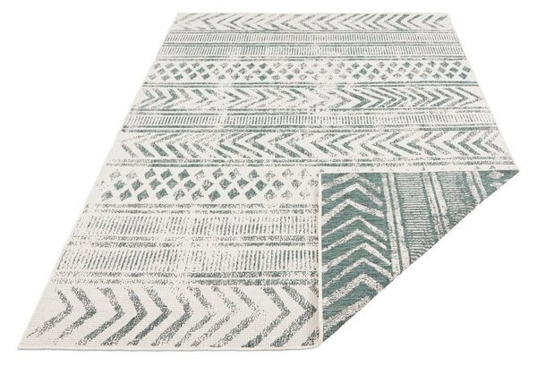 Tappeto per esterni verde e crema , 80 x 150 cm Biri - NORTHRUGS