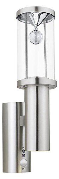 Eglo 94126 - Illuminazione LED da esterno con sensore TRONO 2 1xGU10/3W + 1xLED/3,7W