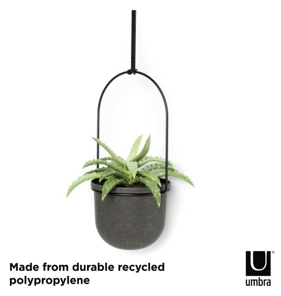 Set di coprivaso in plastica per erbe aromatiche/da appendere/parete 5 pz ø 7,5 cm Triflora – Umbra