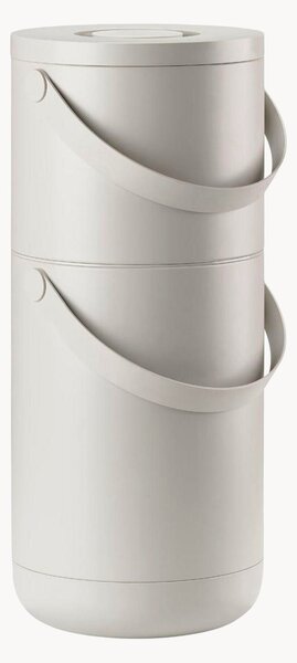 Pattumiera Silvio Warm Grey