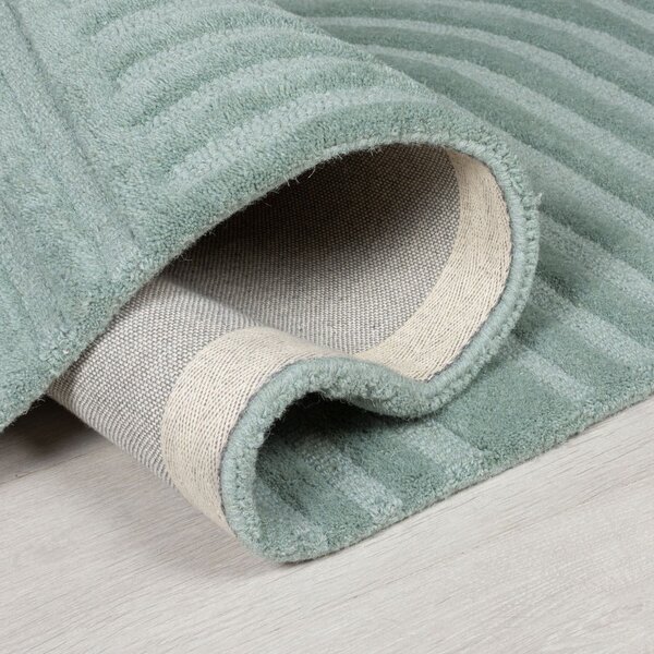 Tappeto in lana turchese 120x170 cm Zen Garden - Flair Rugs