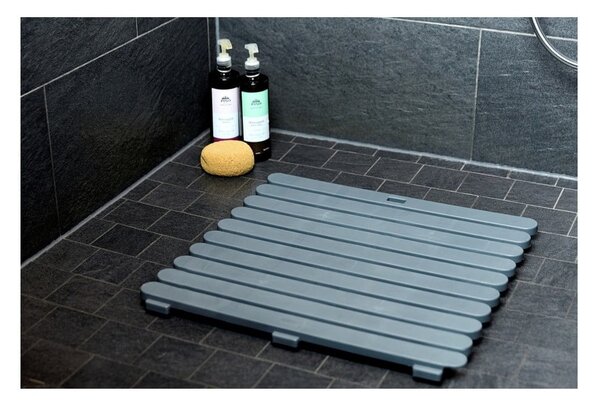 Tappeto grigio scuro per esterni Grigio per esterni, 55 x 55 cm - Wenko