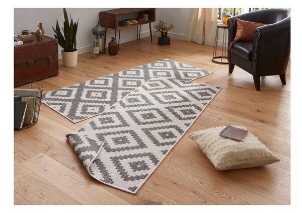 Tappeto grigio per esterni , 80 x 345 cm Malta - NORTHRUGS
