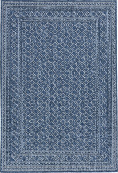 Tappeto blu per esterni 290x200 cm Terrazzo - Floorita
