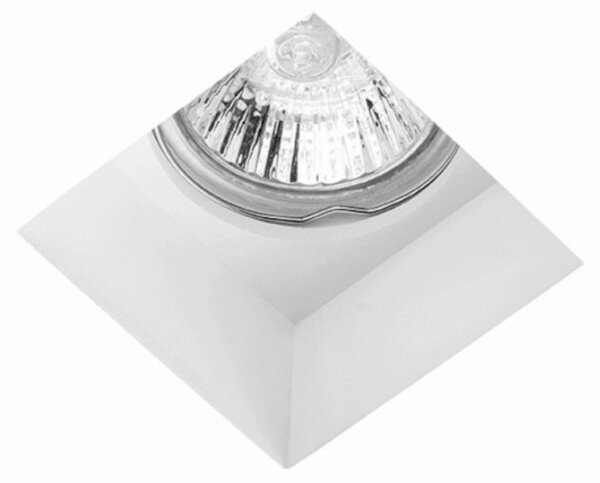 Faretto incasso sforzin illuminazione siris t165 gu10 led gesso - Sforzin Illuminazione