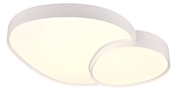 Plafoniera LED bianca 63,5x77 cm Rise - Trio