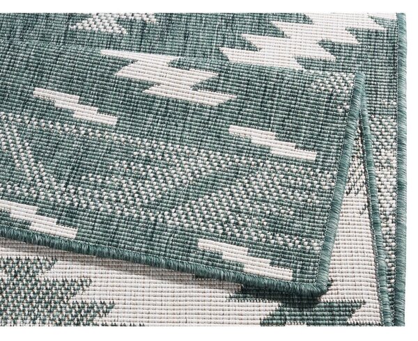 Tappeto da esterno verde e crema , 230 x 160 cm Malibu - NORTHRUGS