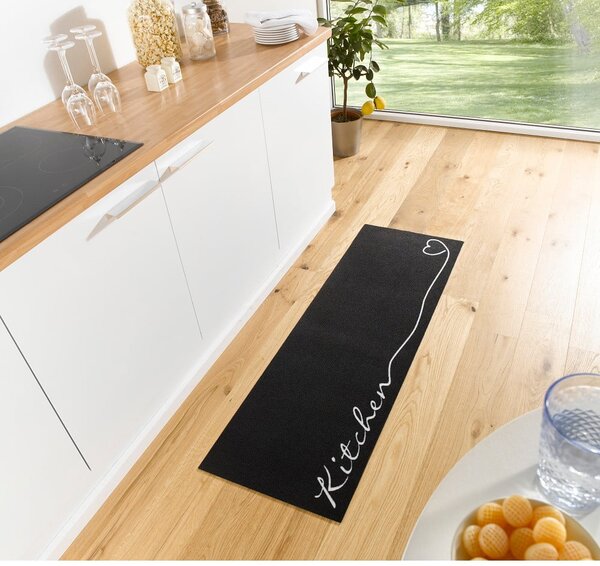 Runner da cucina nero, 50 x 150 cm Cook & Clean - Zala Living