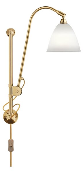 GUBI - Bestlite BL5 Applique da Parete Ø16 Ottone/Porcellana