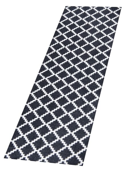 Runner in bianco e nero , 50 x 150 cm Elegance - Zala Living