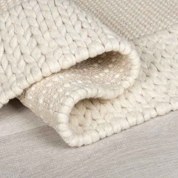 Tappeto in lana beige 160x230 cm Rue - Flair Rugs