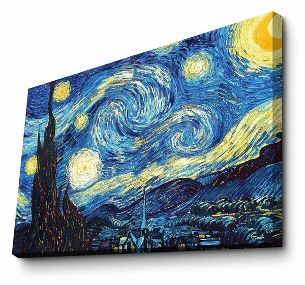 Riproduzione murale su tela, 100 x 70 cm Vincent Van Gogh - Wallity