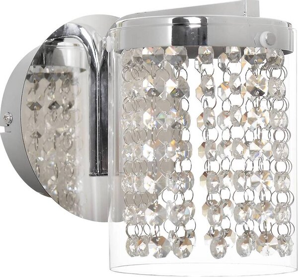 Rabalux 5041 Astrella, lampada da parete a LED 160 mm, 6 W/450 lm, 4000 K, IP20, cromata