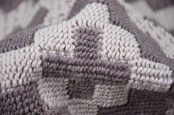 Tappeto in cotone beige, 100 x 150 cm Art - Vitaus