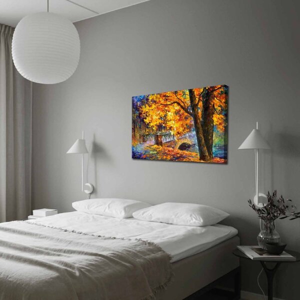 Riproduzione murale su tela, 100 x 70 cm Leonid Afremov - Wallity