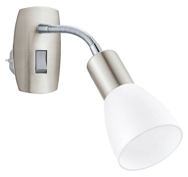 EGLO 92935 - Applique con spina integrata DAKAR 3 1xE14/25W