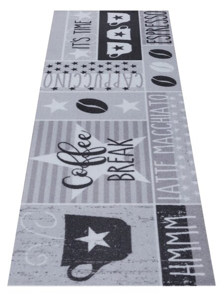Tappeto grigio 50x150 cm Its Time for Espresso - Hanse Home