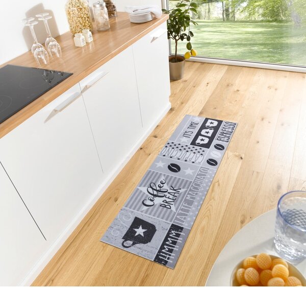 Tappeto grigio 50x150 cm Its Time for Espresso - Hanse Home